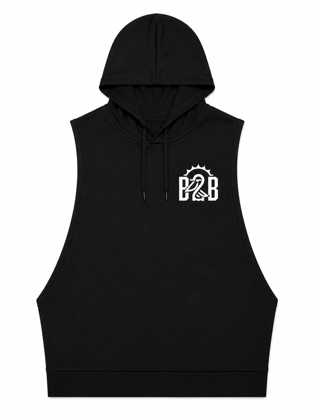 Bay2Beach “Game Day Beaches” Sleeveless Performance Hoodie