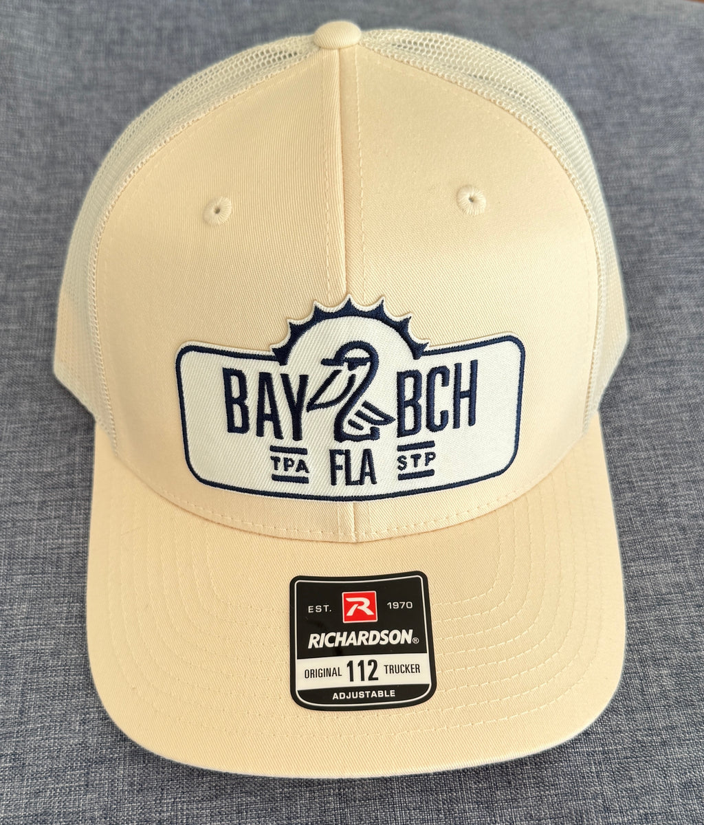 Bay2Beach Trucker Hat- Cream