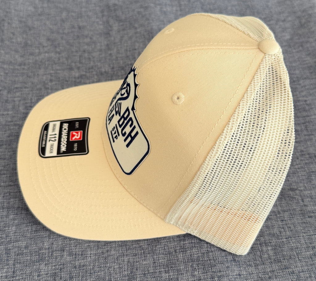 Bay2Beach Trucker Hat- Cream